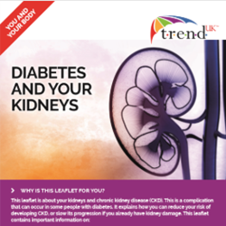 Image for TREND UK  Diabetes and Your Kidneys