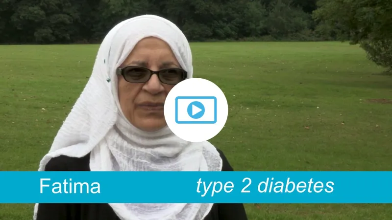 Fatima - type 2 diabetes, lost 15 kilos through lifestyle changes