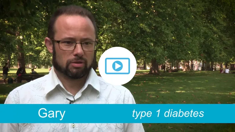 Gary - type 1 diabetes, climbs his Everest